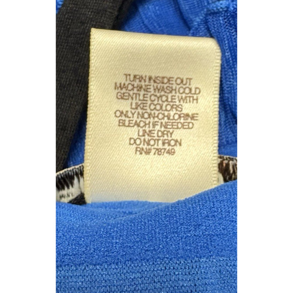 Y2K Arden B Women Medium Blue Black Cami Top Babydoll Ruffles Fairygoth Coquette - Picture 10 of 11